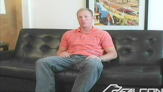 Muscular Blonde Jake Masturbates Intensely - Falcon Studios