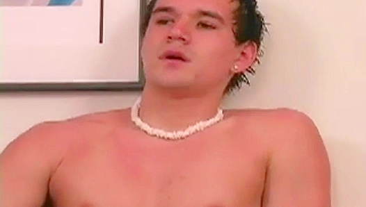 Cute College Boy Antonio Strokes His Thick Cock - Circle Jerk Boys