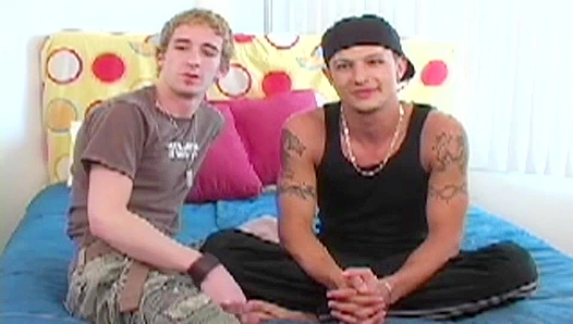 Sean & Taz ~ Hot Chat Before a Wild Circle Jerk Session