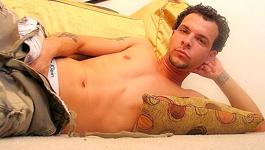 Santino's Curly Cock Tease ~ Mega Dick Masturbation