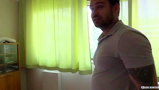 Chubby Czech Dude Gets Pounded Hard by Ripped Stud - XXX Gay