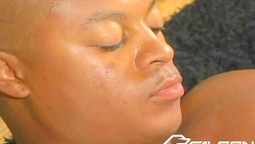 Hot Christopher Pleases His Huge Black Boner - Falcon Studios