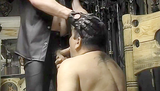 Shadow Junior Fucks His Chubby Slave in Kinky Bondage