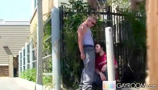 Cock Sucked Clean ~ No Flinching When Busted