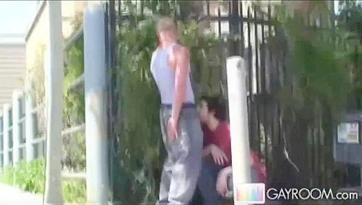 Cock Sucked Clean ~ No Flinching When Busted