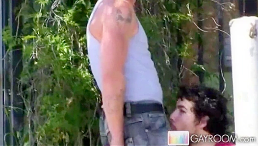 Cock Sucked Clean ~ No Flinching When Busted