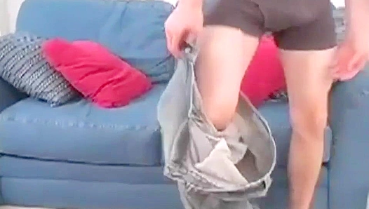 Hot Miami Papi Jon Fucks the Floor in a Wild Circle Jerk Session