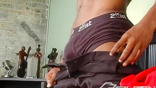 Trey's Massive Cock Takes Center Stage - Falcon Studios