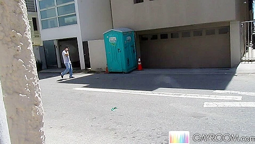 Restroom Rendezvous ~ Freaky Masturbator Takes Control -GayRoom