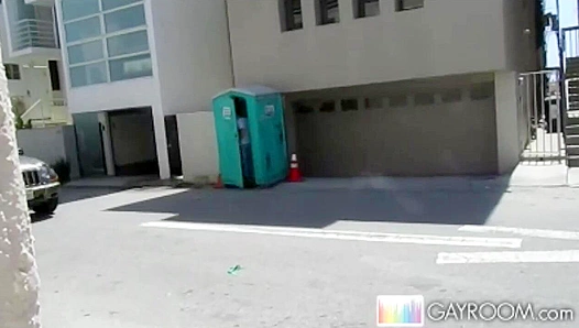 Restroom Rendezvous ~ Freaky Masturbator Takes Control -GayRoom