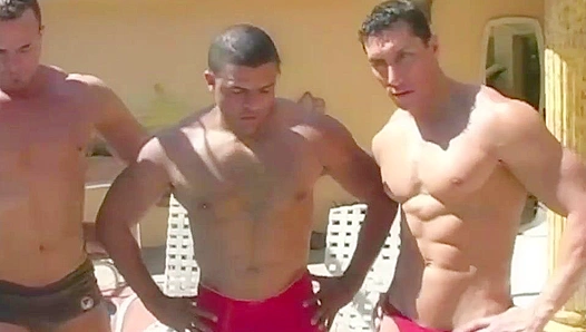 Speedy Sex Trio ~ Miguel, Magnus, & Diego Finish Strong - Hot Men Over 30