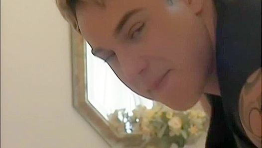 Guy Gets Wild With Vacuum Before Hot Gay Sex - Staxus