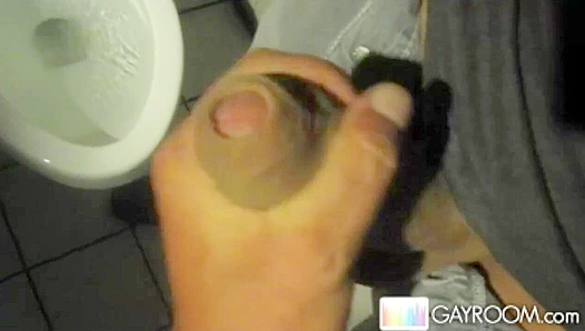 Rest Stop Handjob Fun ~ Two Guys Get Wild on the Side of the Road