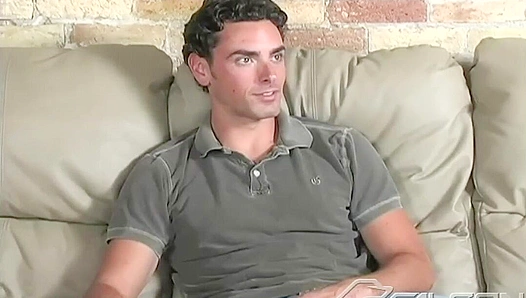 Curly-Haired Jeremy Gets Wild ~ Self-Pleasure Session - Falcon Studios