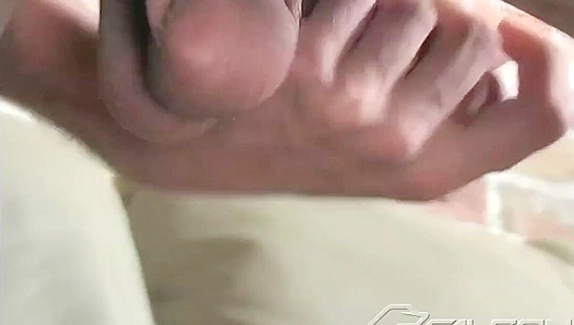 Curly-Haired Jeremy Gets Wild ~ Self-Pleasure Session - Falcon Studios