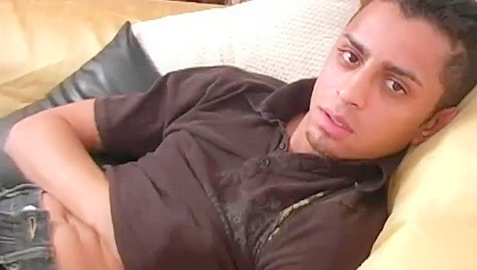 Rico the Latino Hottie Rubs His Massive Dick - Extra Big Dicks