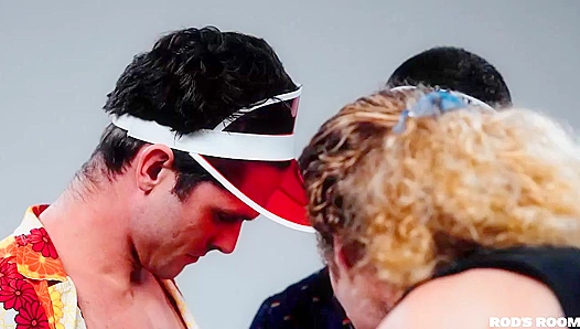 Derek Kage & Devin Franco ~ Hot Poses and Secret Touches in Rod's Room