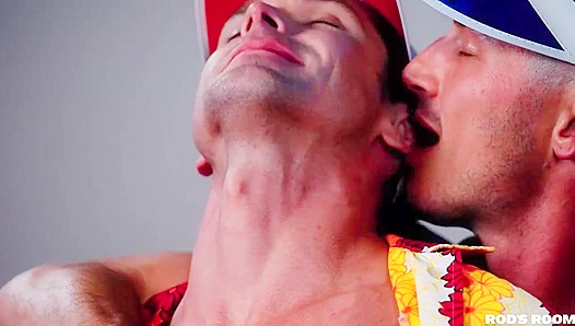 Derek Kage & Devin Franco ~ Hot Poses and Secret Touches in Rod's Room