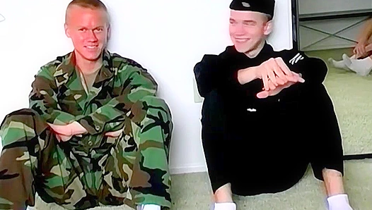 Hot Soldiers Go Beyond Duty for Some Intense Cock Action
