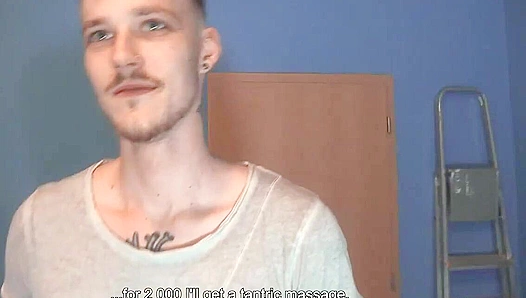 Tattooed Czech Hottie Bounces Wildly on Thick Boner - XXX Gay