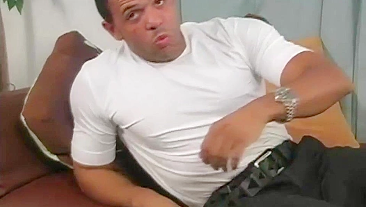 Miguel, 30+, Flexes His Shirtless Muscles in a Sexy Solo Show