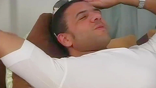 Miguel, 30+, Flexes His Shirtless Muscles in a Sexy Solo Show