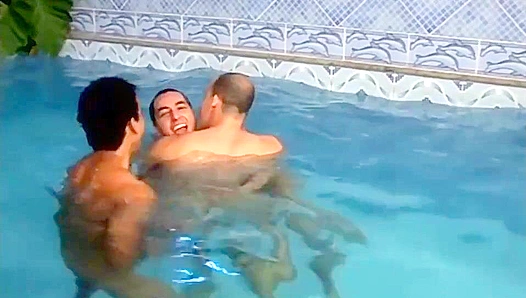 Horny Triple Anal Frenzy ~ Lucio, Marios, and Mateor Go Wild!