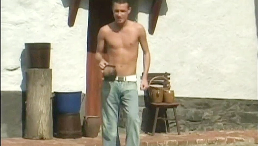 Two Naked Boys ~ Alexandr & Tomas Get Wild Outdoors - Staxus