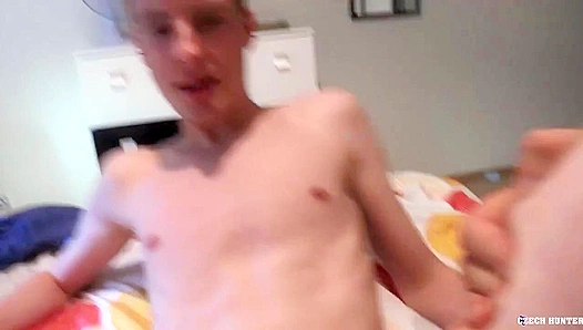 Blonde Czech Boy Gets Fucked Hard by Massive Dick - XXX Gay