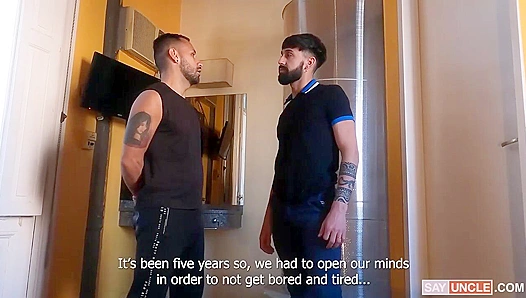 Thirsty Milo & Gustavo: Ready to Gape for More Latin Leche