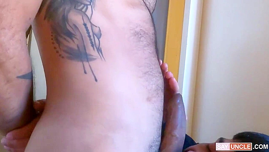 Thirsty Milo & Gustavo: Ready to Gape for More Latin Leche