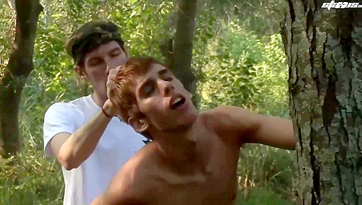 Wild Outdoor Anal Leads to Explosive Cumshots & Orgasms - Staxus