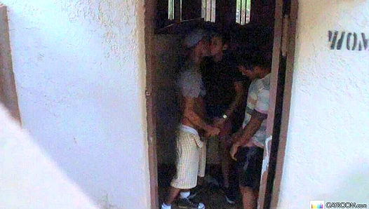 Marc Peron and His Boys Get Wild for a Public Quickie - Gay XXX