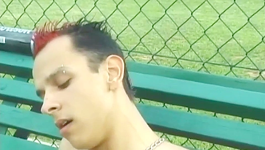 Passionate Outdoor Fuck ~ Skinny Tennis Hotties Go Wild