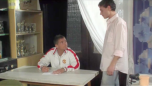 Hot Classroom Anal and Sensual Cock Sucking with a Horny Duo - Staxus