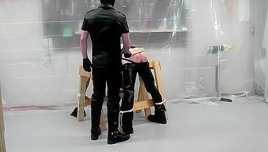 Mike Harley Gets Tied and Spanked Hard in Intense BDSM Session