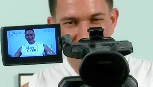 Iron Man Masturbates Seductively, Showing Off His Mature Ass