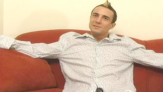 Muscled Amateurs Circle Up for a Horny Handjob Session - Falcon Studios