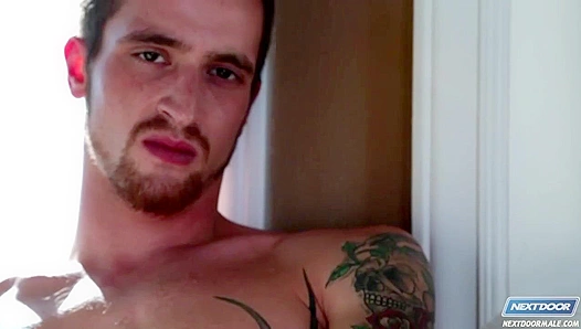 Jake Riley's Secret Bathroom Encounter with His Curious Neighbor