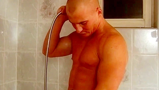 Steamy Shower Suck-Off with Two Hot Bonus Hunks