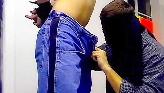 Blindfolded Oral Domination ~ Hot Gay Fetish Action