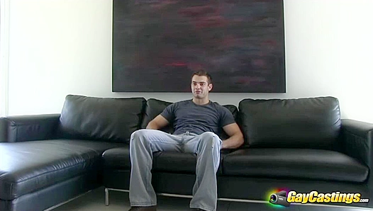 Horny Angel Scotty Lets Dude Stroke His Dick - Gay XXX