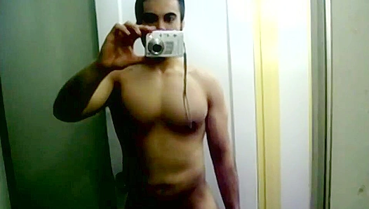 Chubby Muscle Stud Flexes His Hot Body - OurBoyFriends