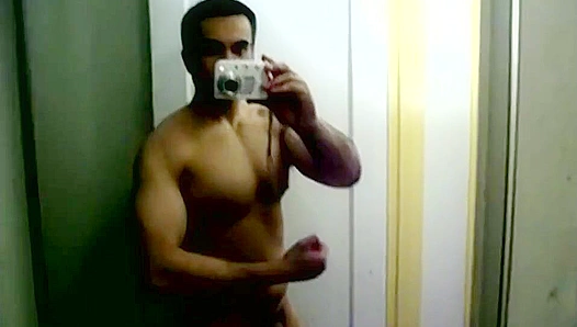Chubby Muscle Stud Flexes His Hot Body - OurBoyFriends