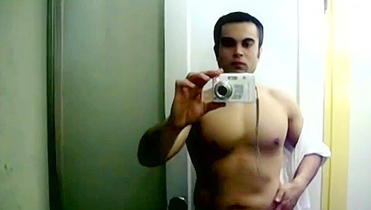 Chubby Muscle Stud Flexes His Hot Body - OurBoyFriends