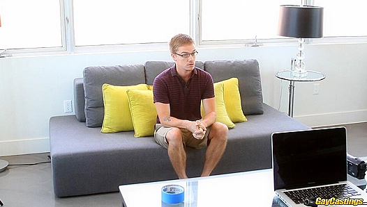 Shy Newcomer Lucas Cums Hard After Intense Bottoming Session - Gay XXX