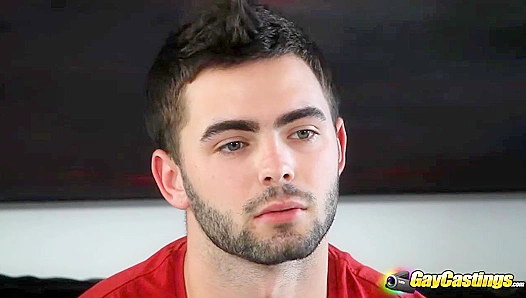 Hairy Bottom Spreads Wide for Casting Daddy