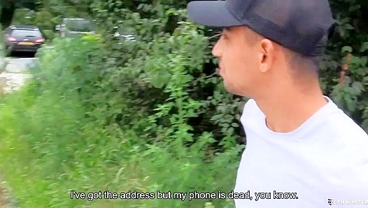 Cute Guy Rides Massive Cock - XXX Gay