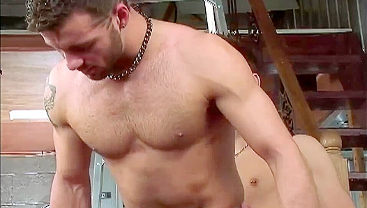 Cocky Boys Climb Ladder for Hot Gay Sex