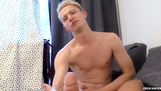 Blonde Czech Hottie Sucks Hard for Cash - XXX Gay